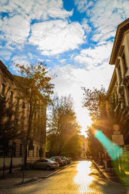 Krakow, Polonya - 23 Eylül: Krakow, Polonya üzerinde 23 Eylül 2015 sokaklarında