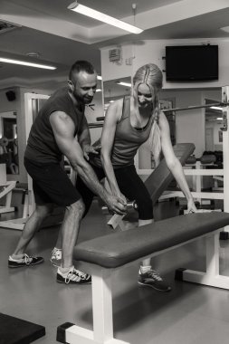 Spor çift spor eğitim üzerinde.