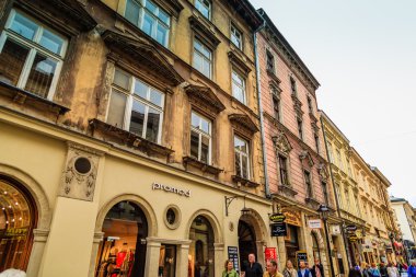 Krakow, Polonya - 23 Eylül: Krakow, Polonya üzerinde 23 Eylül 2015 sokaklarında