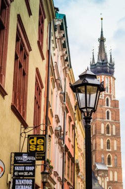 Krakow, Polonya - 23 Eylül: Krakow, Polonya üzerinde 23 Eylül 2015 sokaklarında