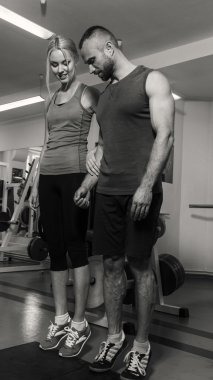 Spor çift spor eğitim üzerinde.