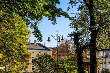 Krakow, Polonya - 23 Eylül: Krakow, Polonya üzerinde 23 Eylül 2015 sokaklarında