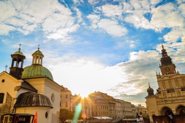 Krakow, Polonya - 23 Eylül: Krakow, Polonya üzerinde 23 Eylül 2015 sokaklarında