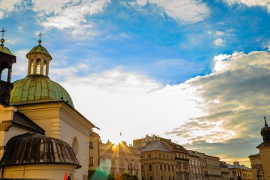 Krakow, Polonya - 23 Eylül: Krakow, Polonya üzerinde 23 Eylül 2015 sokaklarında