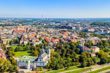 Krakow, Polonya - 23 Eylül: Krakow, Polonya üzerinde 23 Eylül 2015 sokaklarında