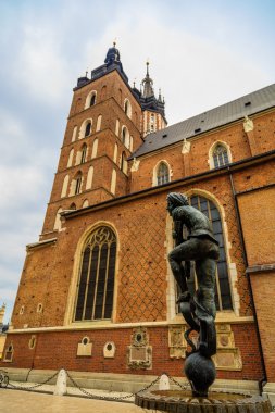 Krakow, Polonya - 23 Eylül: Krakow, Polonya üzerinde 23 Eylül 2015 sokaklarında