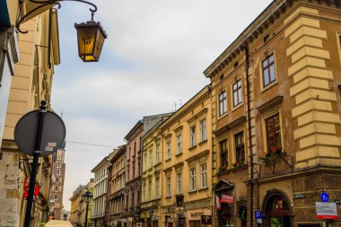 Krakow, Polonya - 23 Eylül: Krakow, Polonya üzerinde 23 Eylül 2015 sokaklarında