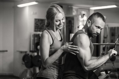 Spor çift spor eğitim üzerinde.