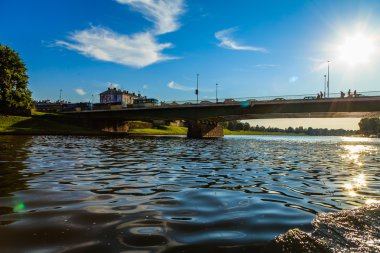 Krakow, Polonya - 23 Eylül: Krakow, Polonya üzerinde 23 Eylül 2015 sokaklarında