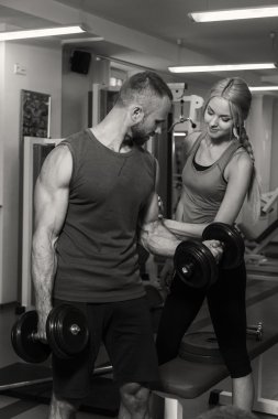 Spor çift spor eğitim üzerinde.