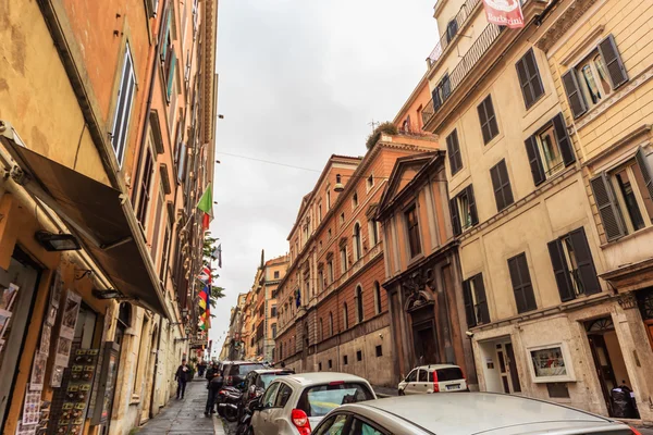 ROMA - 6 de enero: Calles de Roma, antigua Roma 6, 2016 en Roma, Italia . —  Fotos de Stock