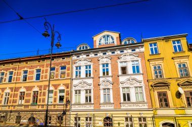 Krakow, Polonya - 15 Eylül: Krakow, Polonya 22 Eylül 2015 tarihinde sokaklarında