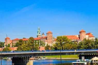 Krakow, Polonya - 15 Eylül: Krakow, Polonya'nın güzel görüşlerini 23 Eylül 2015