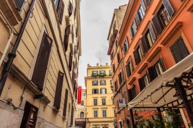 Roma - 6 Ocak: Sokaklar, Roma, Antik Roma 6, 2016 yılında Roma, İtalya.