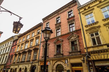 Krakow, Polonya - 15 Eylül: Krakow, Polonya 22 Eylül 2015 tarihinde sokaklarında