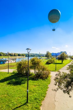 Krakow, Polonya - 15 Eylül: Krakow, Polonya'nın güzel görüşlerini 23 Eylül 2015