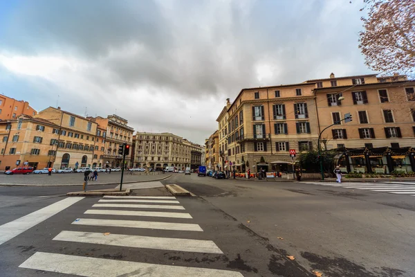 Roma - 6 Ocak: Sokaklar, Roma, Antik Roma 6, 2016 yılında Roma, İtalya.