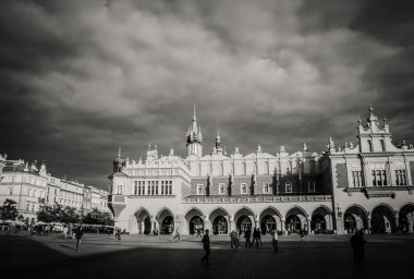 Krakow, Polonya - 15 Eylül: Krakow, Polonya'nın güzel görüşlerini 23 Eylül 2015