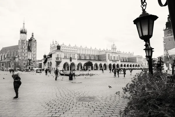 Krakow, Polen - 15 September: Prachtig uitzicht van Krakow, Polen op 23 September 2015 — Stockfoto