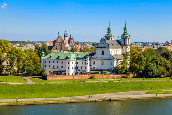 KRAKOW, POLÓNIA - SETEMBRO 15: Belas vistas de Cracóvia, Polônia em 23 de setembro de 2015 — Fotografia de Stock