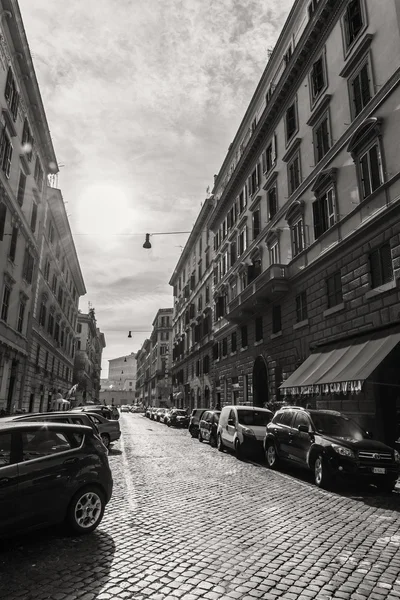 ROMA - 6 gennaio: Strade di Roma, Roma antica 6, 2016 a Roma, Italia . — Foto Stock