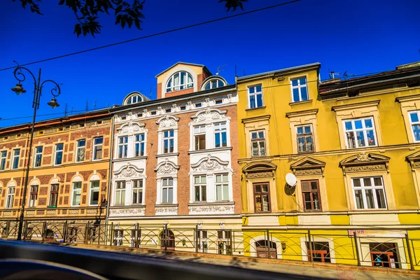 Krakow, Polonya - 15 Eylül: Güzel nehir Vistula, Polonya üzerinde 22 Eylül 2015