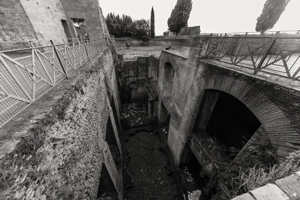 ROMA - 13 de janeiro: Vista do Fórum Romano em 13 de janeiro de 2016 em Roma, Itália . — Fotografia de Stock