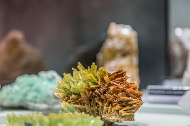 Tuz kristalleri. Renkli kristal tuz