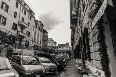 Roma - 6 Ocak: Güzel sokaklarında Roma 6, 2016 yılında Roma, İtalya.