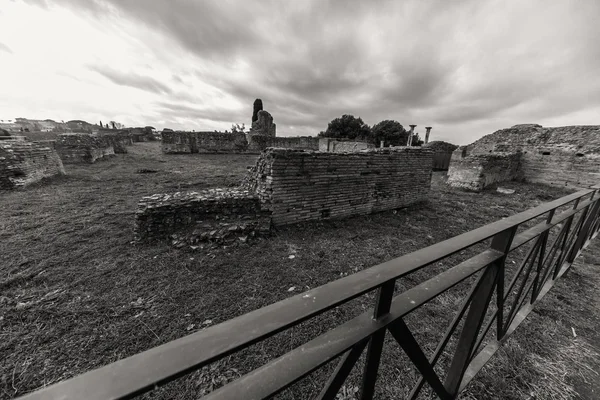 Rome - 13 januari: Uitzicht op het Forum Romanum op 13 januari 2016 in Rome, Italië. — Stockfoto