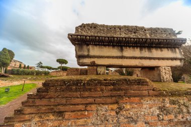 Roma - 13 Ocak: Roma Forumu Roma, İtalya görünümü üzerinde 13 Ocak 2016.
