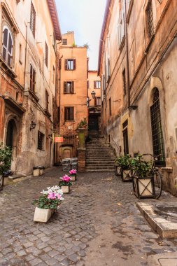 Roma - 6 Ocak: Güzel sokaklarında Roma 6, 2016 yılında Roma, İtalya.