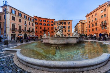 Roma - 6 Ocak: Muhteşem Roma çeşmeleri 6, 2016 yılında Roma, İtalya.