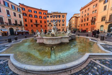 Roma - 6 Ocak: Muhteşem Roma çeşmeleri 6, 2016 yılında Roma, İtalya.