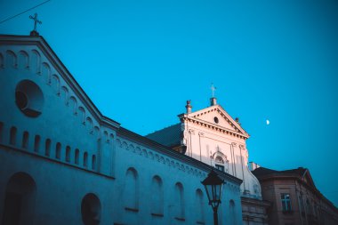 Krakow, Polonya - 15 Eylül: Doğal, tarihi Krakow, Polonya 22 Eylül 2015 tarihinde sokaklarında