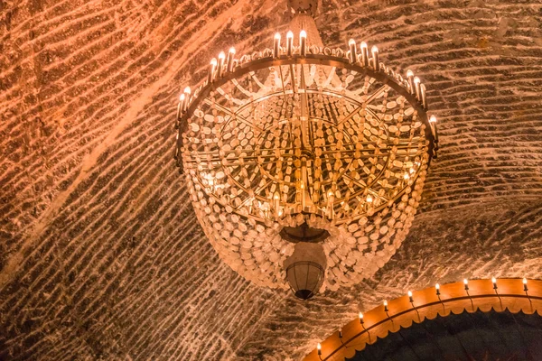 Wieliczka, Polska - 15 września: Sól kopalni w Wieliczce na 22 września 2015 — Zdjęcie stockowe