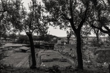 Roma - 13 Ocak: Roma Forumu Roma, İtalya görünümü üzerinde 13 Ocak 2016.