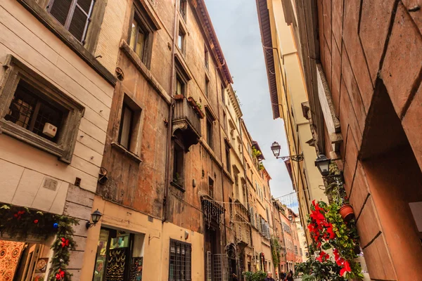 Roma - 6 Ocak: Sokaklar, Roma, Antik Roma 6, 2016 yılında Roma, İtalya.