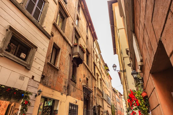 Řím - 6. ledna: Ulice v Římě, Starověký Řím 6, 2016 v Římě, Itálie. — Stock fotografie