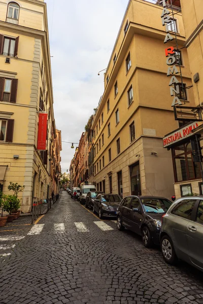 ROMA - 6 de enero: Calles de Roma, antigua Roma 6, 2016 en Roma, Italia . —  Fotos de Stock