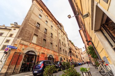 Roma - 6 Ocak: Sokaklar, Roma, Antik Roma 6, 2016 yılında Roma, İtalya.