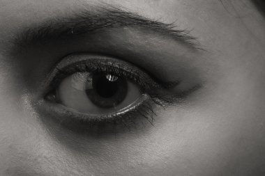 Güzel göz makyaj eyeliner