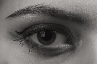 Güzel göz makyaj eyeliner