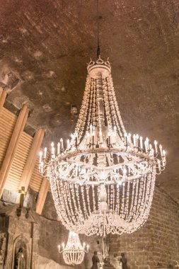 Wieliczka, Polonya - 15 Eylül: Tuz benim Wieliczka içinde 22 Eylül 2015