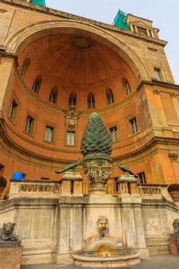 Roma - 09 Ocak: Görünümünü Vatikan Müzesi Roma 09 Ocak 2016 Roma, Italy.Rome, İtalya.