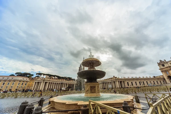 ROMA - 6 de janeiro: Praça de São Pedro, Roma antiga 6, 2016 em Roma, Itália . — Fotografia de Stock