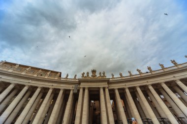 Roma - 6 Ocak: St. Peter's Square, Antik Roma 6, 2016 yılında Roma, İtalya.