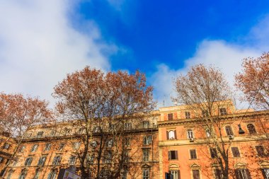 Roma - 6 Ocak: Sokaklar, Roma, Antik Roma 6, 2016 yılında Roma, İtalya.