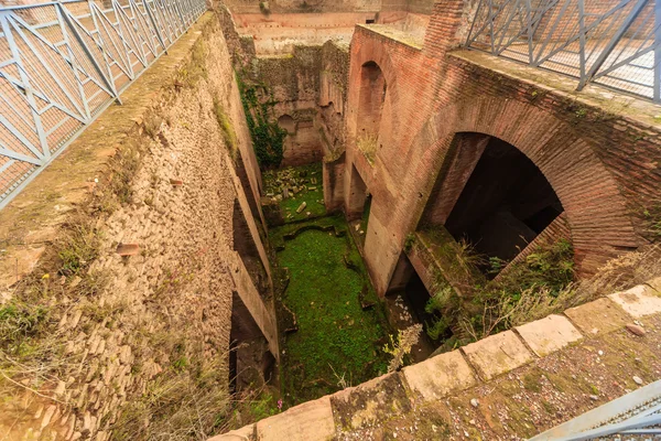 Roma - 13 Ocak: Roma Forumu bir yükseklikten Roma, İtalya görünümü üzerinde 13 Ocak 2016.