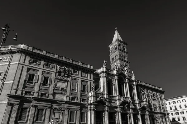 ROME - January 17: View of the church of Santa Maria Maggiore on January 13, 2016 in Rome, Italy. — Stock Photo, Image